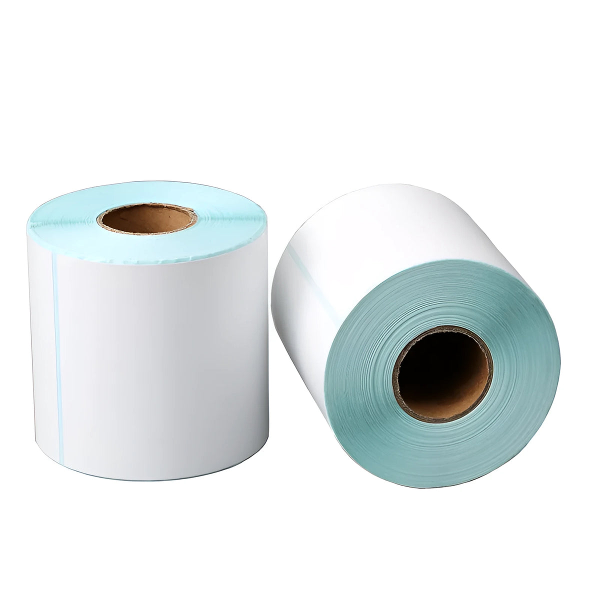 10x15cm thermal paper roll with 500 sheets, thermal paper for thermal printers, suitable for labels and receipts.