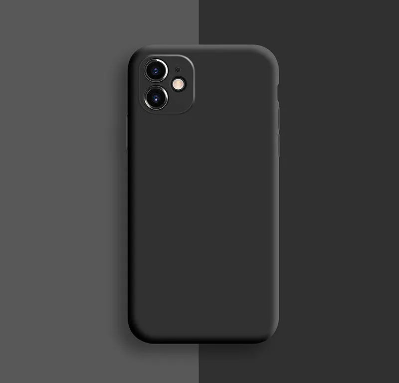 Silicone phone case for iPhone 11 Pro Max in various solid colours