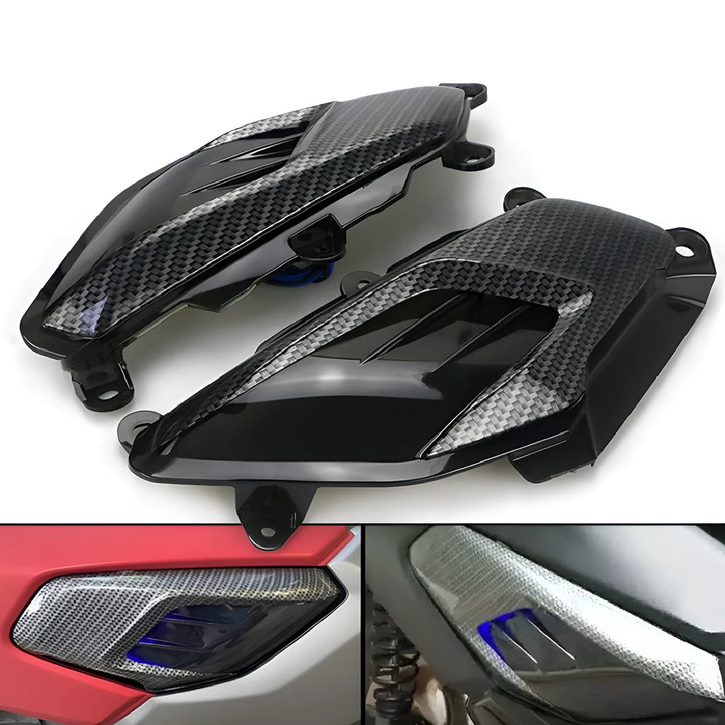 Yamaha NMAX LED side lamp replacement kit with ABS shell and PVC shade