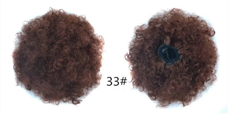 Fluffy high temperature wire wig with hairpin style, available in multiple colour options