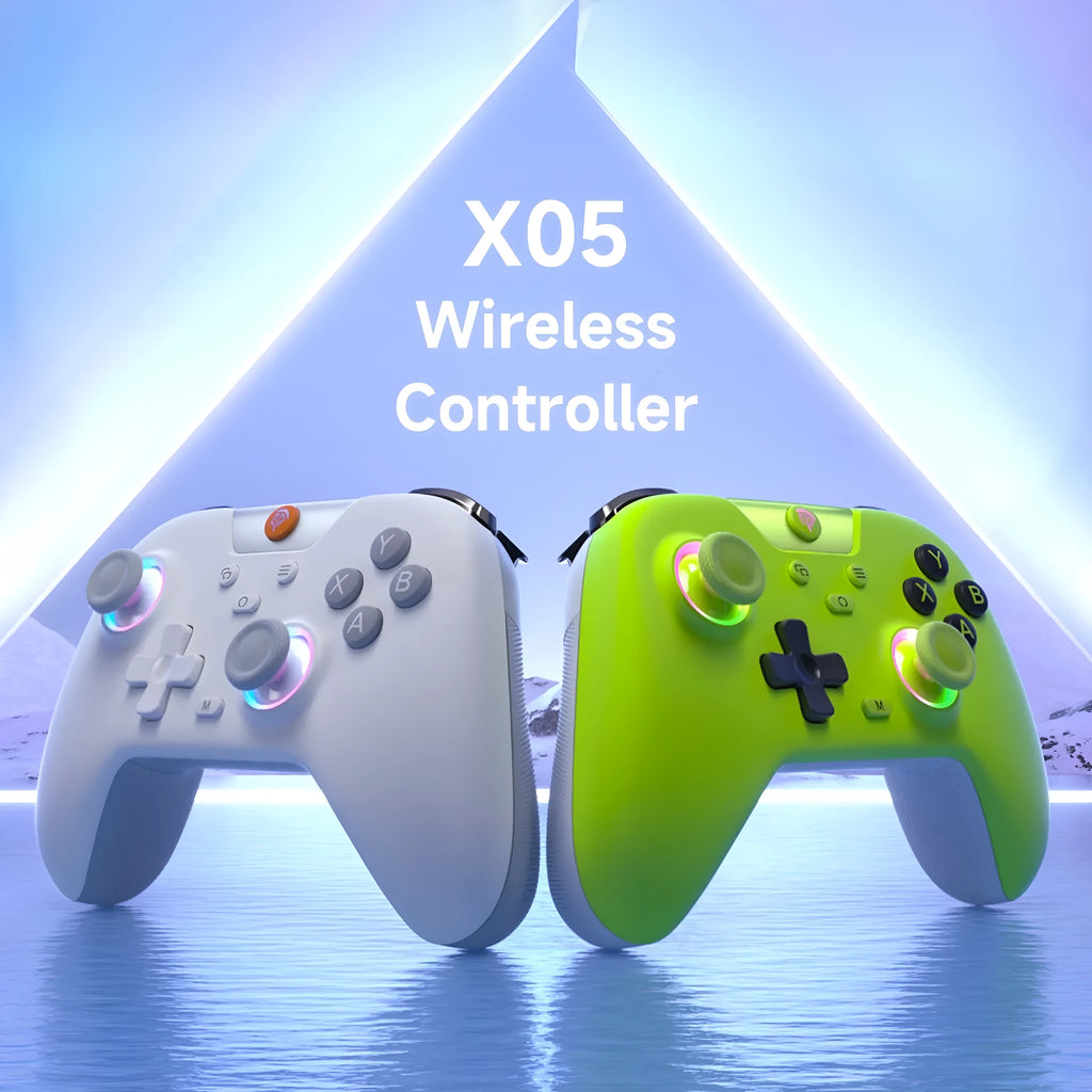 Creative Home three-model game controller connected to Nintendo Switch, PC, mobile phone, and Steam Deck, ABS build, 13.70 × 6.70 × 17.40cm