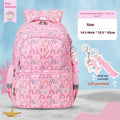 Waterproof Oxford cloth children's school backpack with curved shoulder straps in multiple colour options