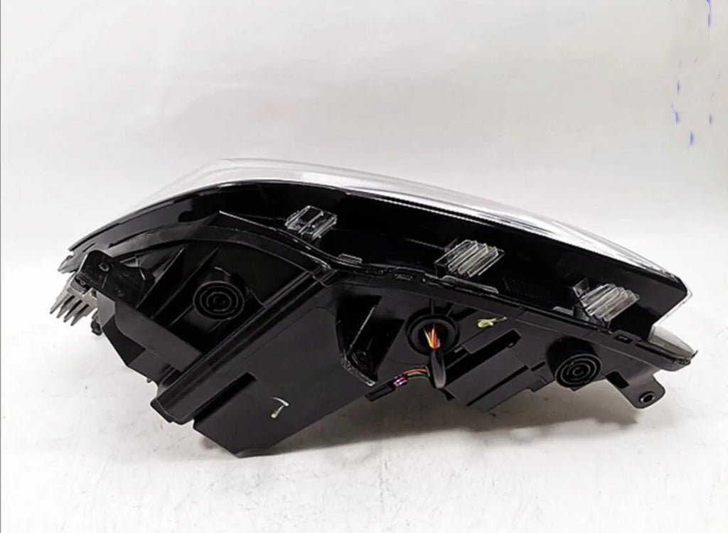 Car headlight assembly for 2018-2021 models with 9-line LED pattern and ABS housing