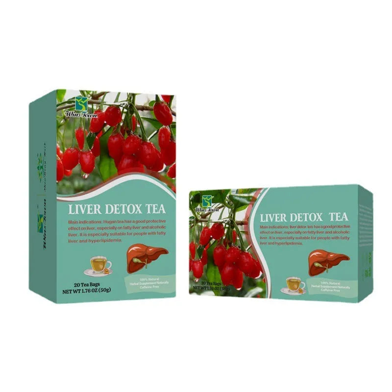 50g box of herb substitutional tea containing medicinal and edible plant loose leaves