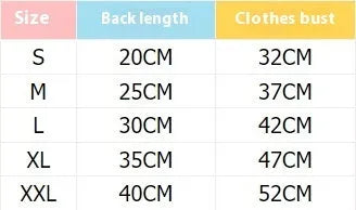 Dog summer pyjamas four-legged homewear in yellow, green, and sky blue, sizes S to XXL