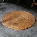 Natural papyrus round rattan cat scratching pad in brown colour, L size 60×60cm