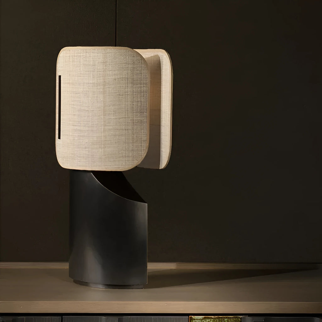 New Chinese style creative designer resin table lamp with US plug, 280x130x520mm