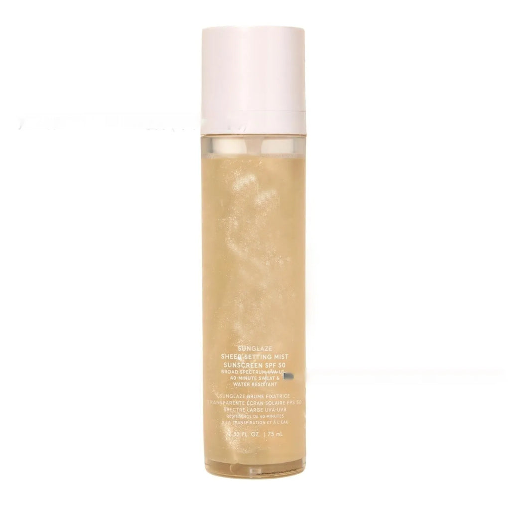 75ml moisturising makeup setting spray bottle with light texture for hydration and skin nourishment