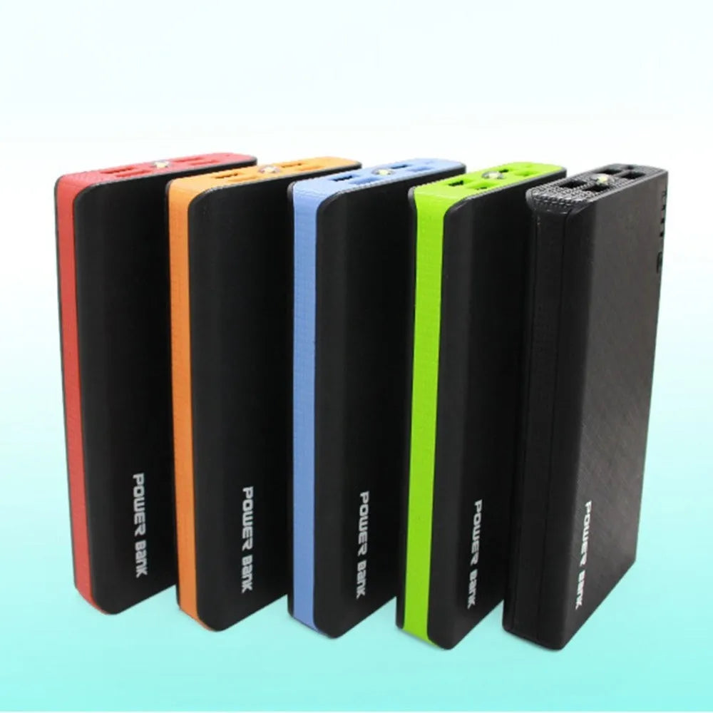20000mAh portable power bank in multiple colours with 4U fast charging technology
