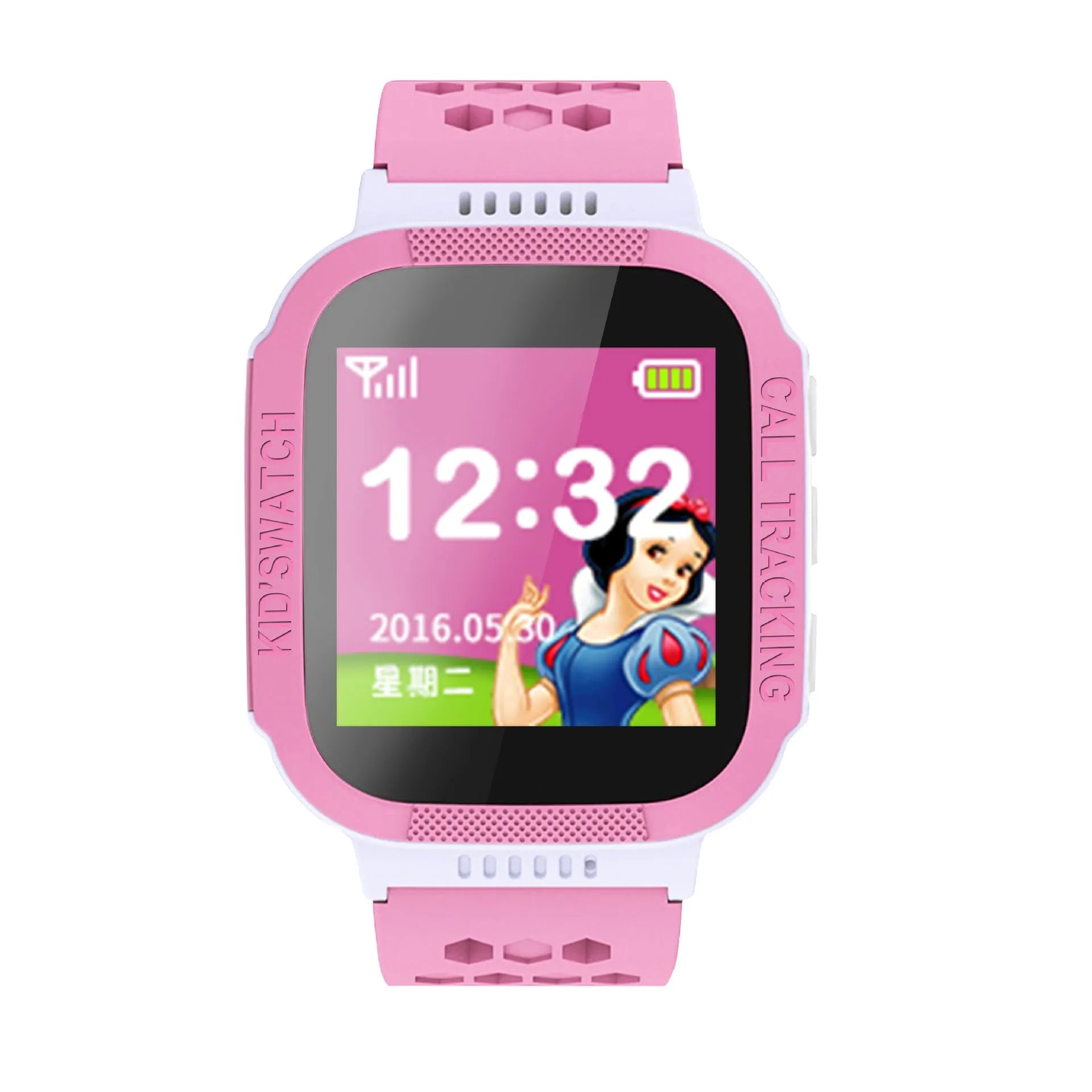 Children's blue smart watch phone with 1.44-inch IPS touchscreen display