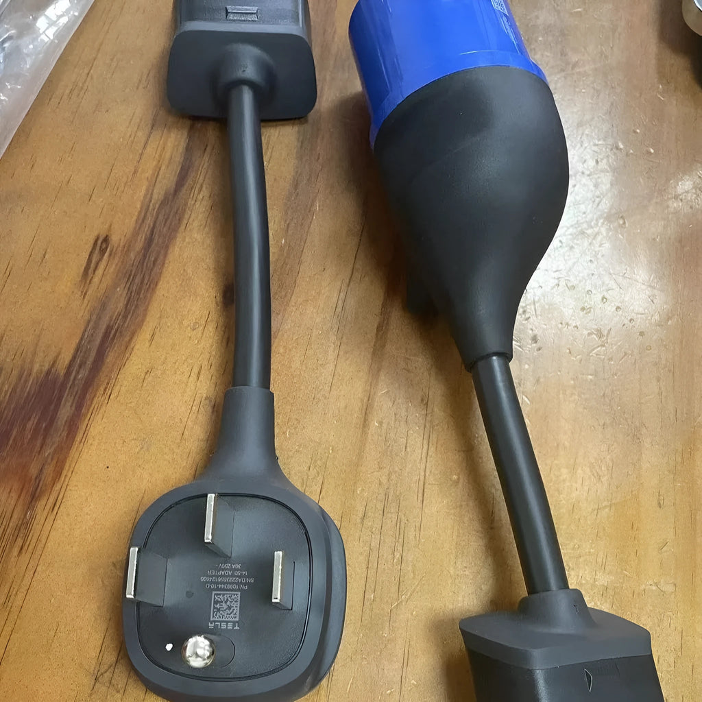 American standard adapter cable with car charger conversion wire showing copper core construction