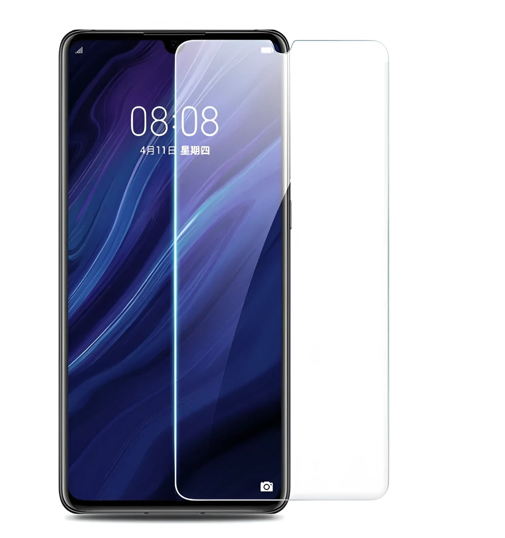 Tempered hydraulic TPU front film for Huawei phones with anti-reflective and automatic repair properties.