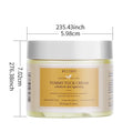 Coconut oil body cream 150g for abdominal recovery and fine line care, suitable for all skin types