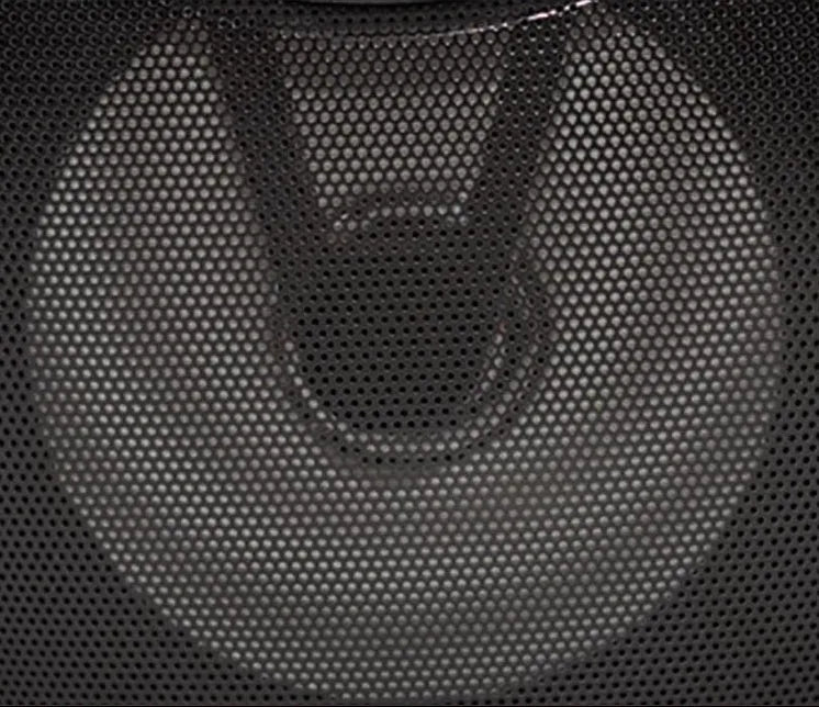 Portable Bluetooth speaker in black, blue, or pink with USB port and SD card slot