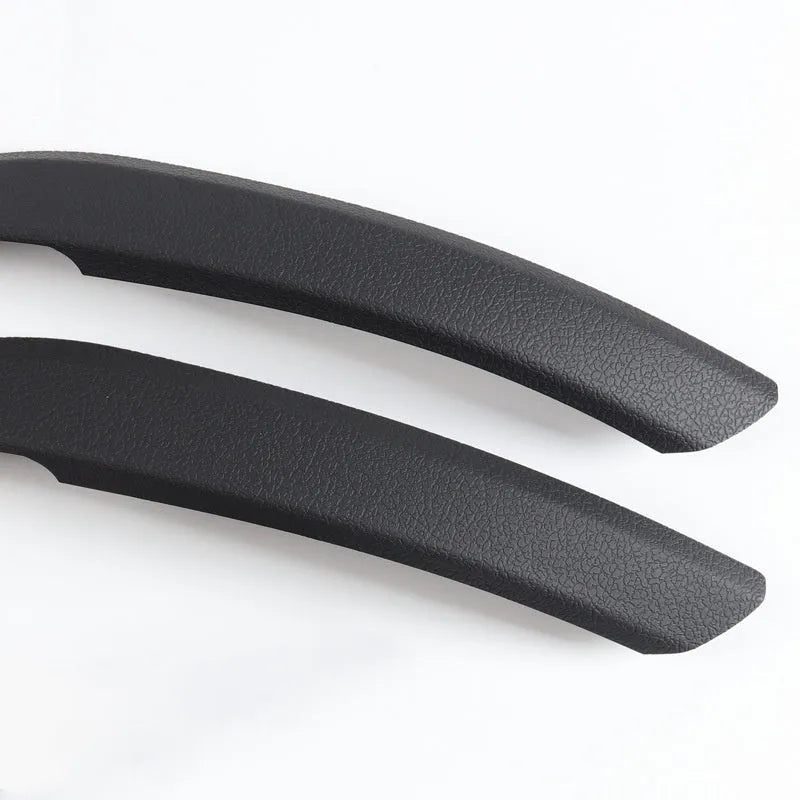 BMW interior carbon fibre pattern black car door handle made of ABS PC for front and rear doors