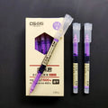 Dianshi 0.5mm quick-drying gel pen with cap in assorted colours on white background