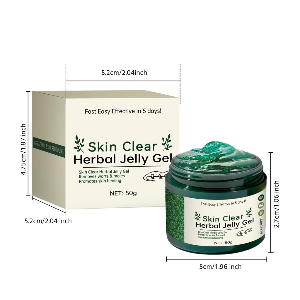 Herbal Jelly Skin Cleansing Acne Removing Gel 30ml for universal skin types