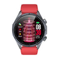 Smart watch with heart rate body temperature blood oxygen sleep monitor on TFT screen silicone wristband