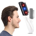 Electric head massage comb with infrared for scalp vibration massage and hair growth