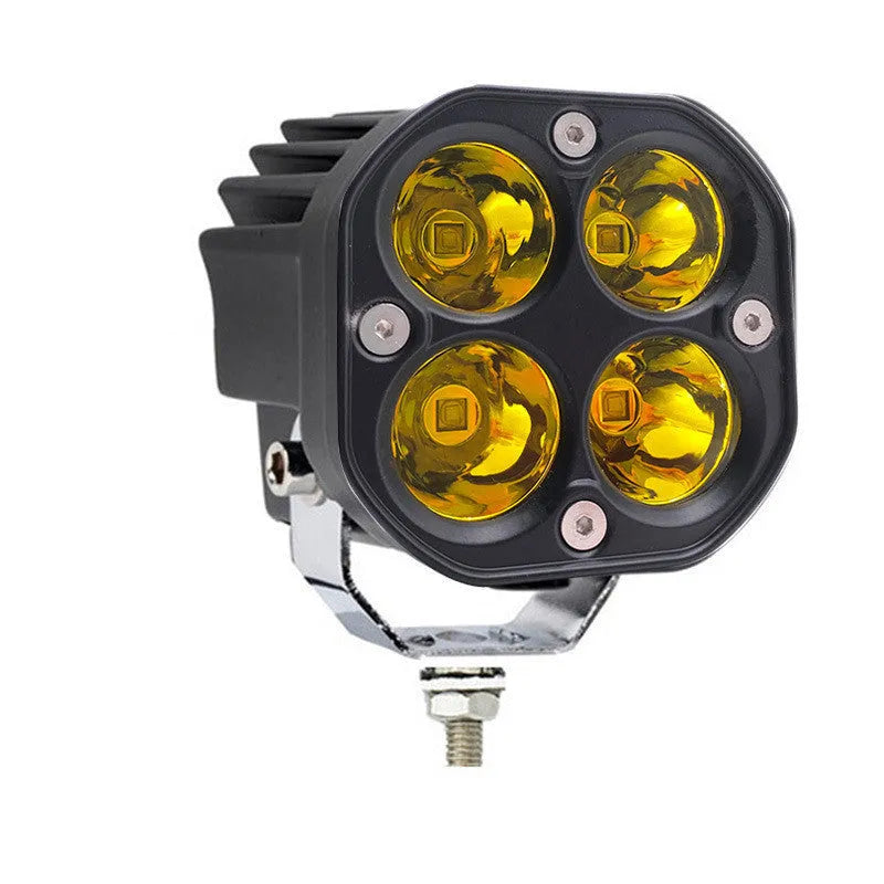 TYL-40W off-road LED spotlight 40W in black aluminum alloy housing for 4x4 and truck auxiliary lighting