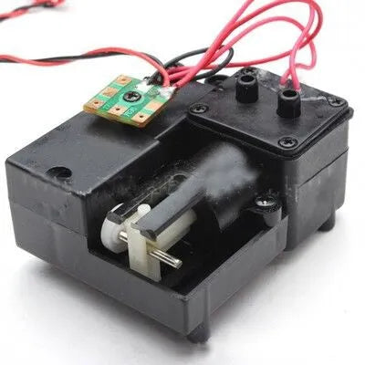Black RC tank smoke box accessory for 1/16 and 1/24 scale military model vehicles