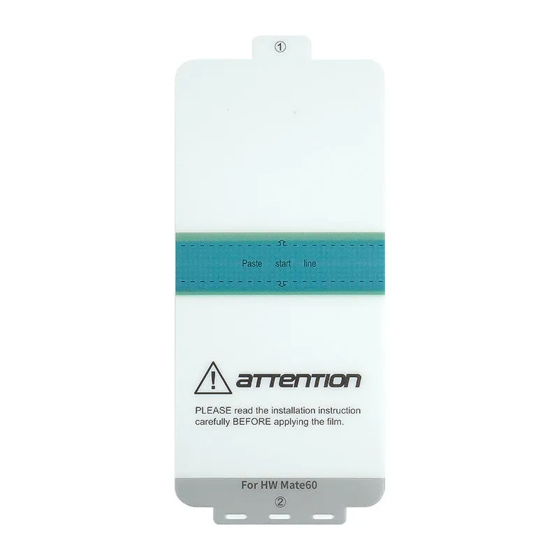 TPU screen protector with application tools for Huawei Mate60 and Mate60Pro smartphones