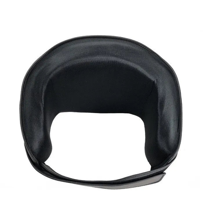 Dark grey Sanda boxing waist protection target with thickened foam for martial arts training.