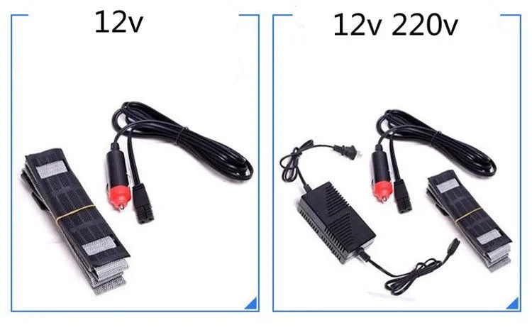 6L mini fridge cooler and warmer, 12V 220V dual-use, metal and ABS plastic, 25cm by 30cm by 16.5cm