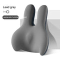 Car seat cushion set with separate lumbar support pad in five colour options