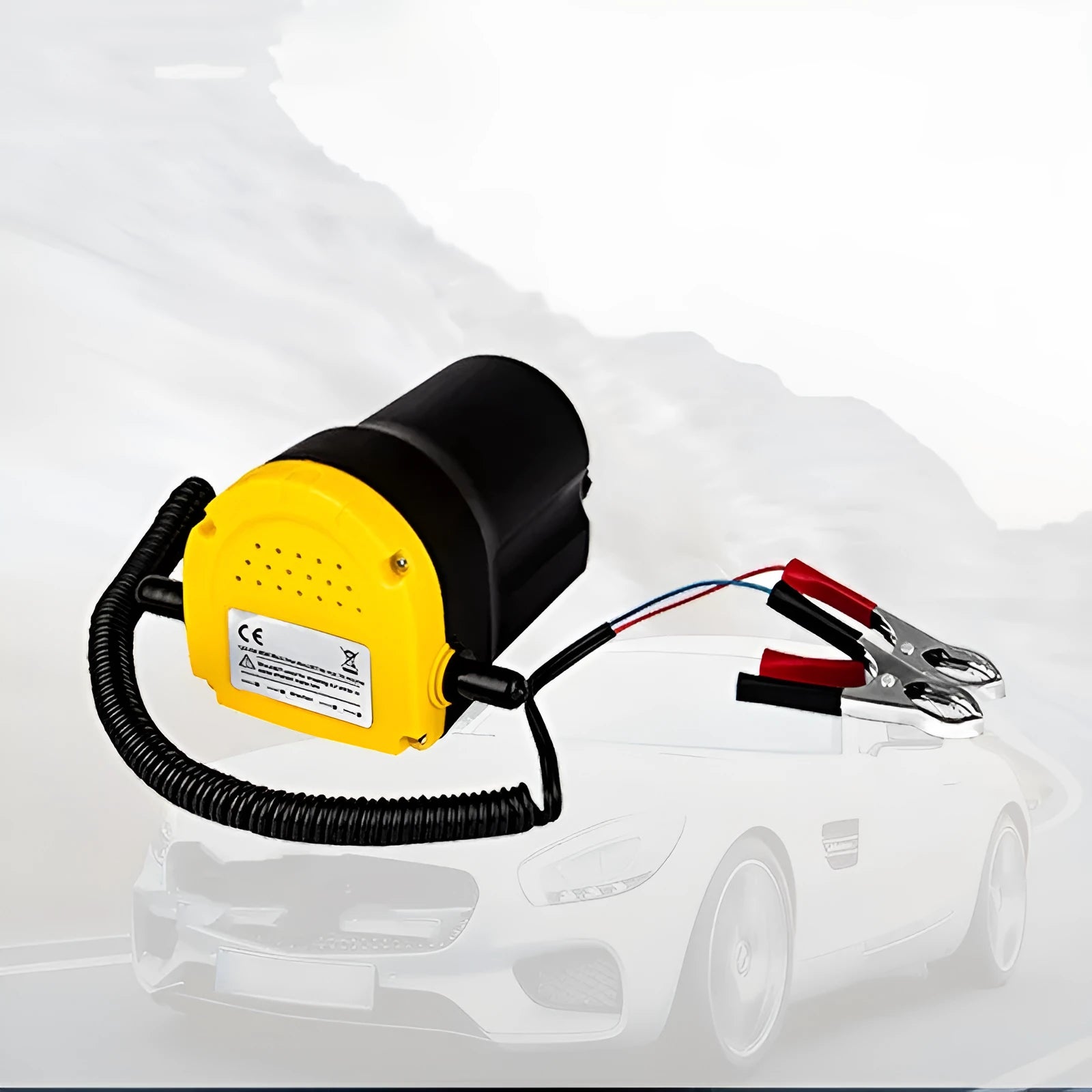 12V electric self-priming oil gear pump with engineering plastic construction