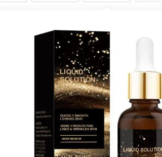 30ml facial moisturising liquid bottle with hyaluronic acid and glycerin for delicate skin care