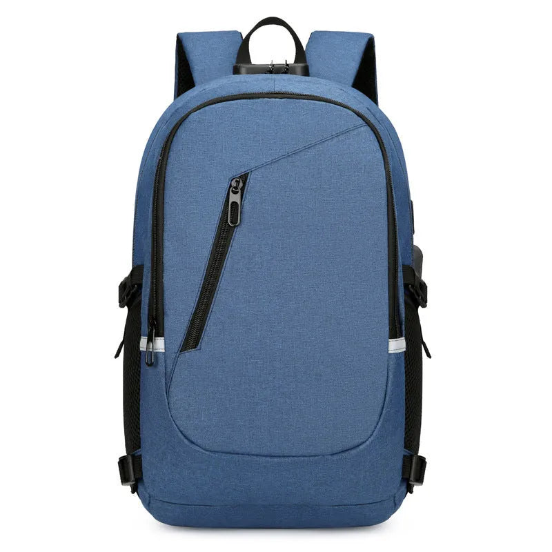 Oxford cloth computer backpack in street trend style with 20-35L capacity