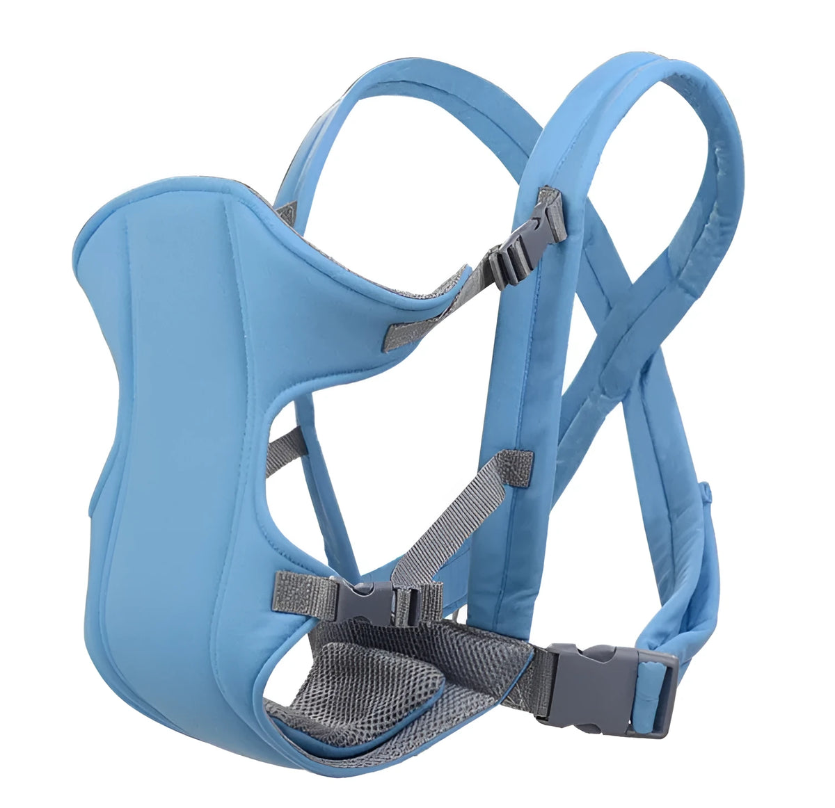 Multifunction baby carrier strap accessory with adjustable shoulder strap and seat belt, available in six colours, for 0-3 years and 15 kg