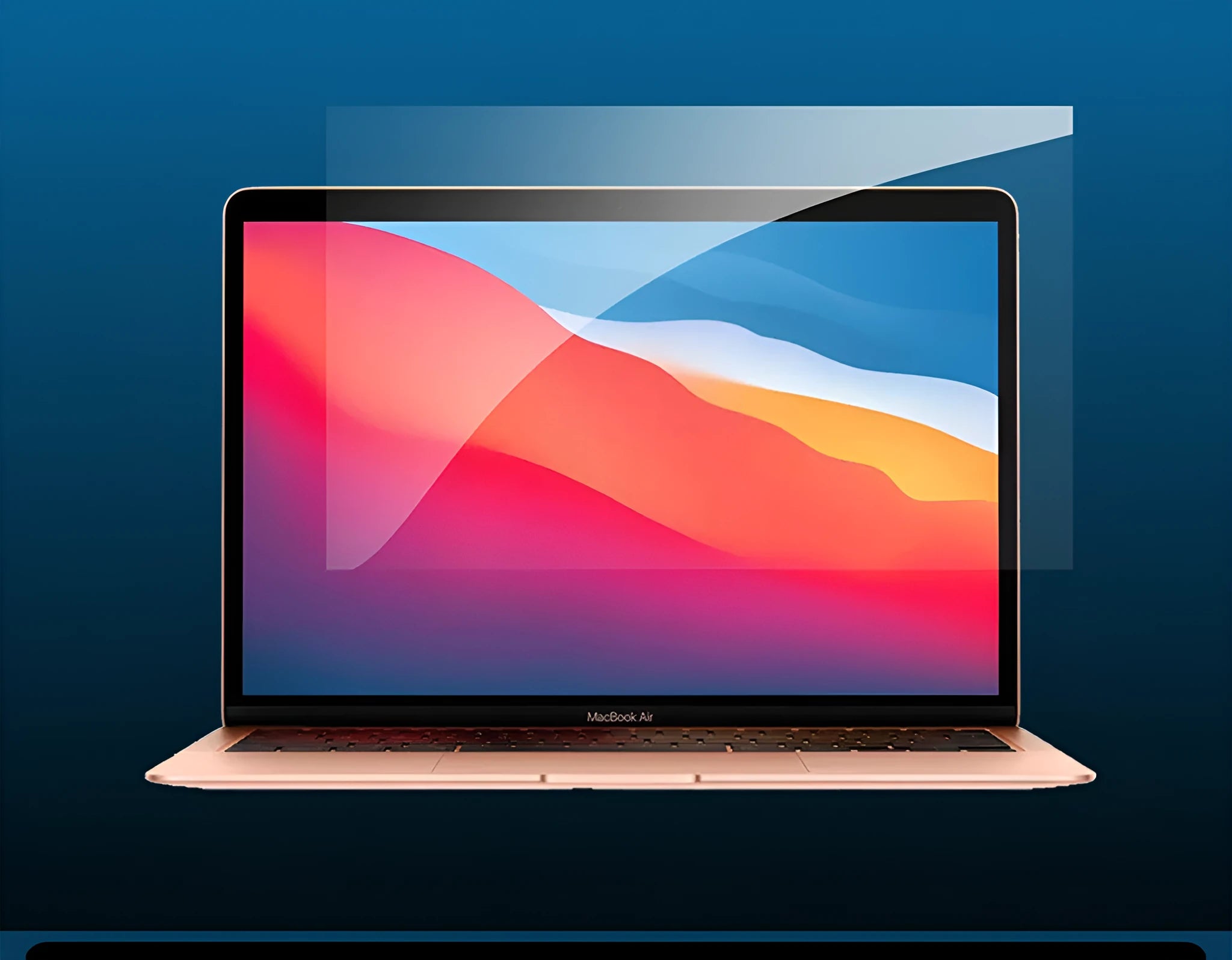 MacBook 13-inch screen protector film with electrostatic adsorption in matte, mirror and HD finishes