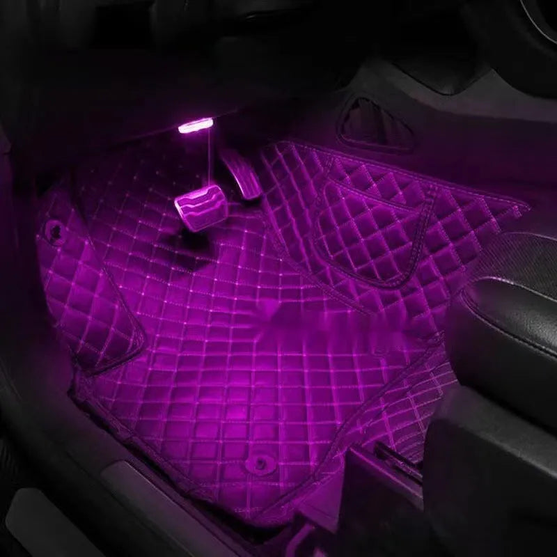 LED car interior touch induction retrofit reading night lamp with aluminium base plate