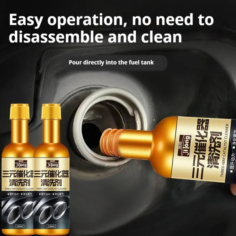 Engine additive carburetor cleaning liquid 120ml in bottle