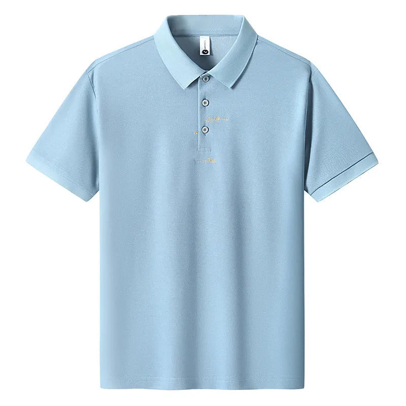 Men's loose fit casual cotton t-shirt shown in multiple colours including green, pink, and khaki.