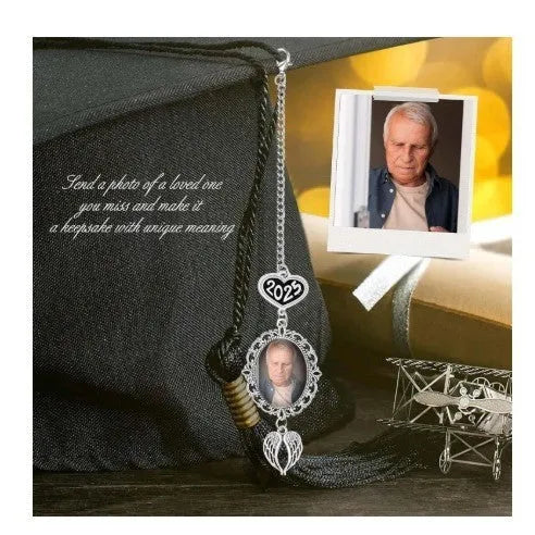 15cm electroplated metal pendant necklace with Love 2025 stainless steel engraving