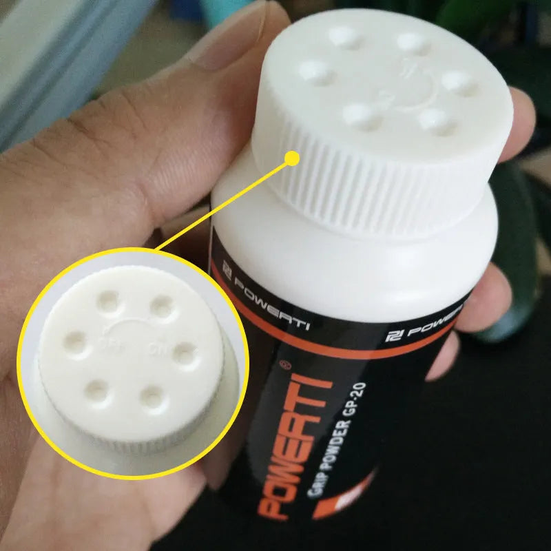 White magnesium carbonate sports anti-slip powder for badminton tennis and weightlifting grip enhancement