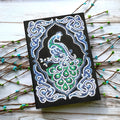 Black A5 diamond painting notebook for storing shaped drill and bright drill crystals