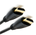 Gold-plated HDMI cable with male connectors in multiple lengths from 0.3m to 5m