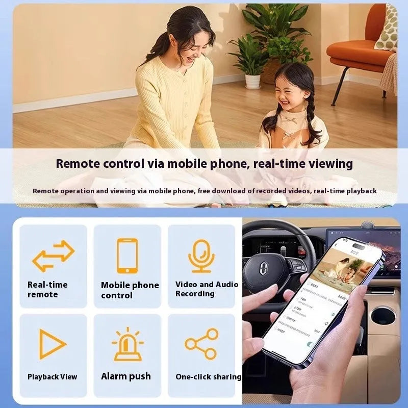 Wireless indoor security camera with battery power and mobile remote viewing capability