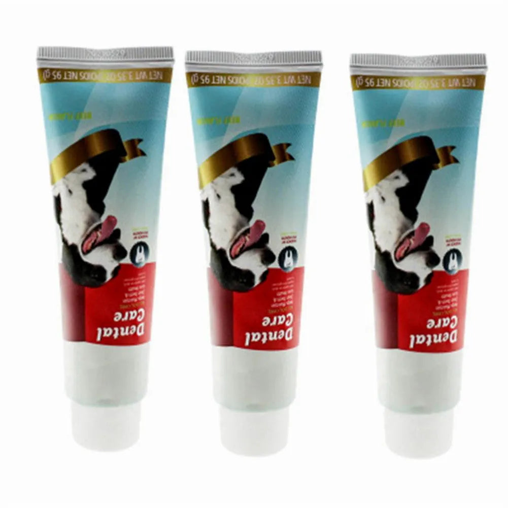Dog clean toothpaste 95g tube for canine oral hygiene