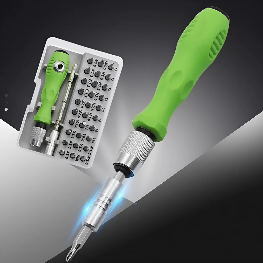 32-in-1 precision screwdriver set for mobile phone and electronics repair tools
