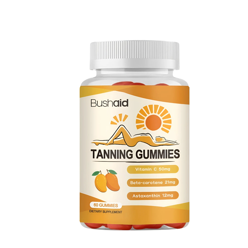 Meihei dietary supplement gummy vitamins in a pack of 60 for antioxidant and immune support.