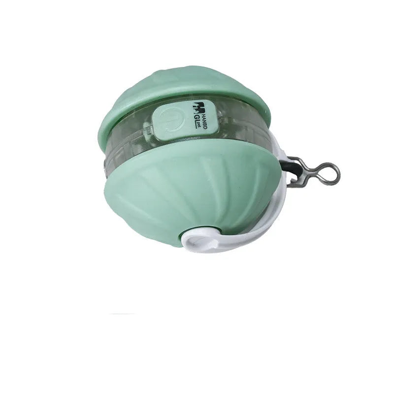 Upgrade cat interactive ball toy with faux tail, laser pointer, and voice reminder in colour options