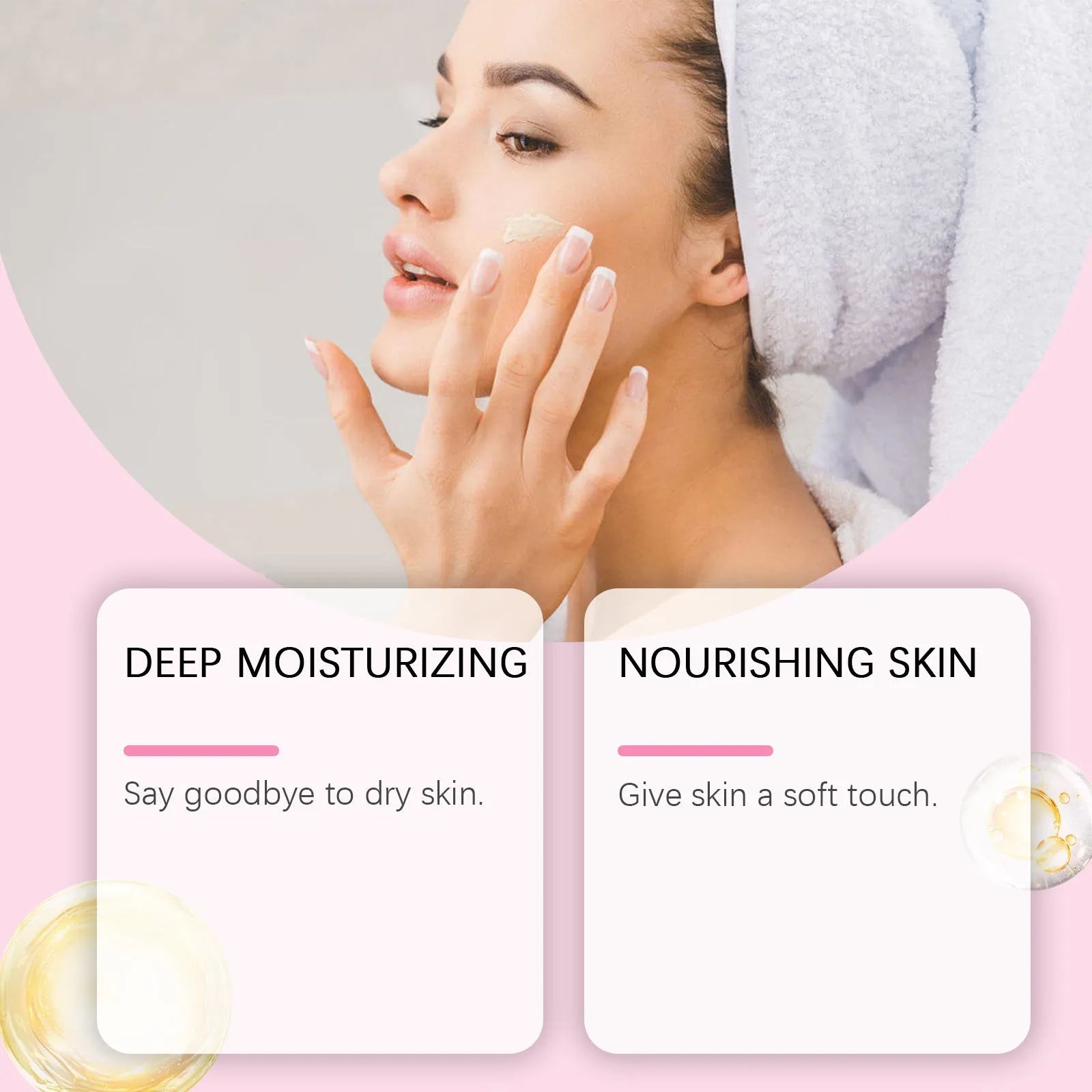 Square jar of Sakura Butter Cream Nourishing Moisturiser, 100g net content.