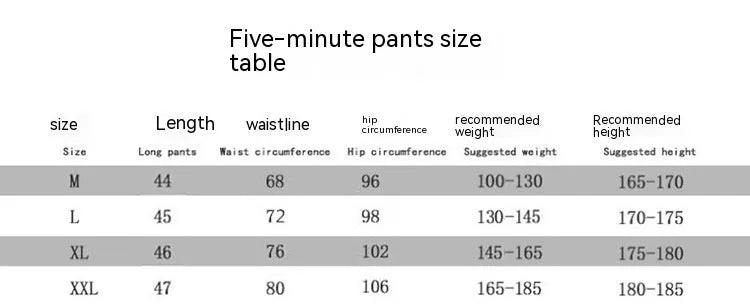 Men's black knee-length running shorts with elastic waistband for summer training