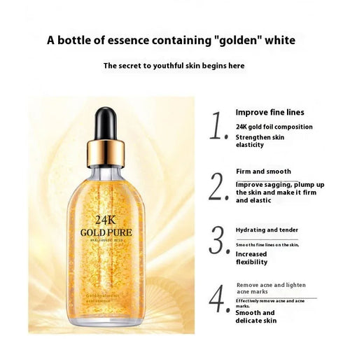 24K nicotinamide hyaluronic acid ginseng facial essence 100g bottle