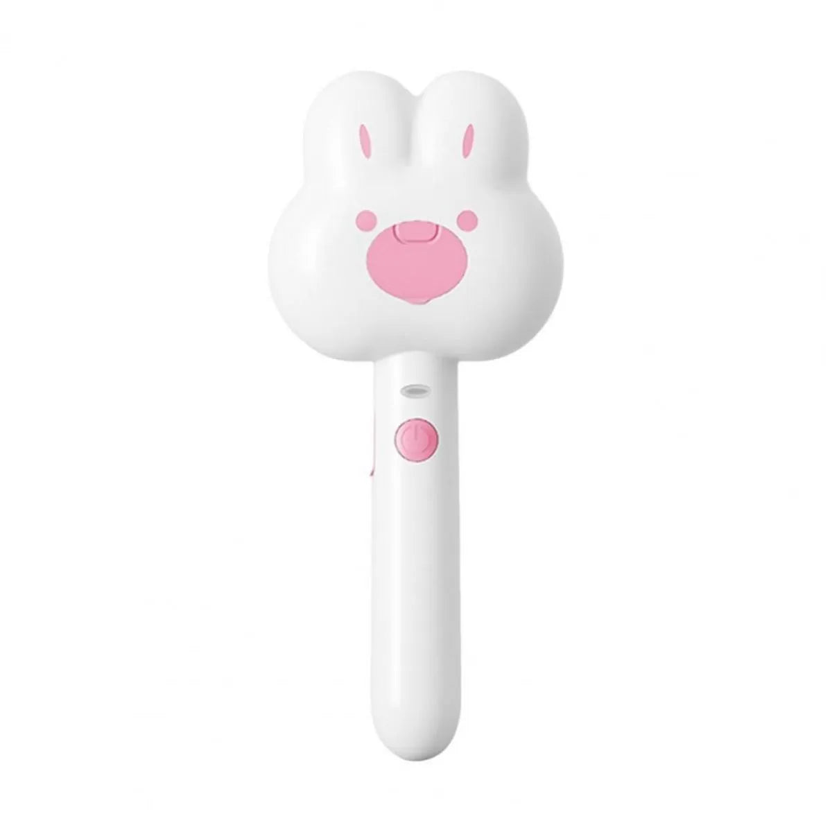 Rechargeable cat steam brush grooming tool with cartoon design in three colour options